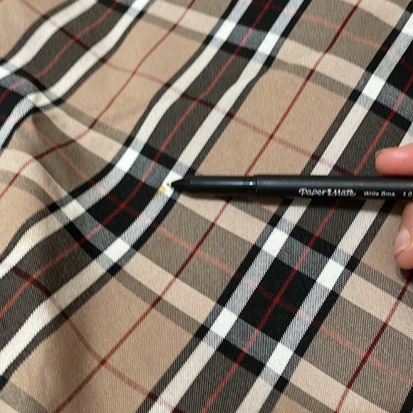 Heart Soul Plaid Pencil Skirt / Backside Zipper & Slit/ Size 9 - Picture 9 of 9